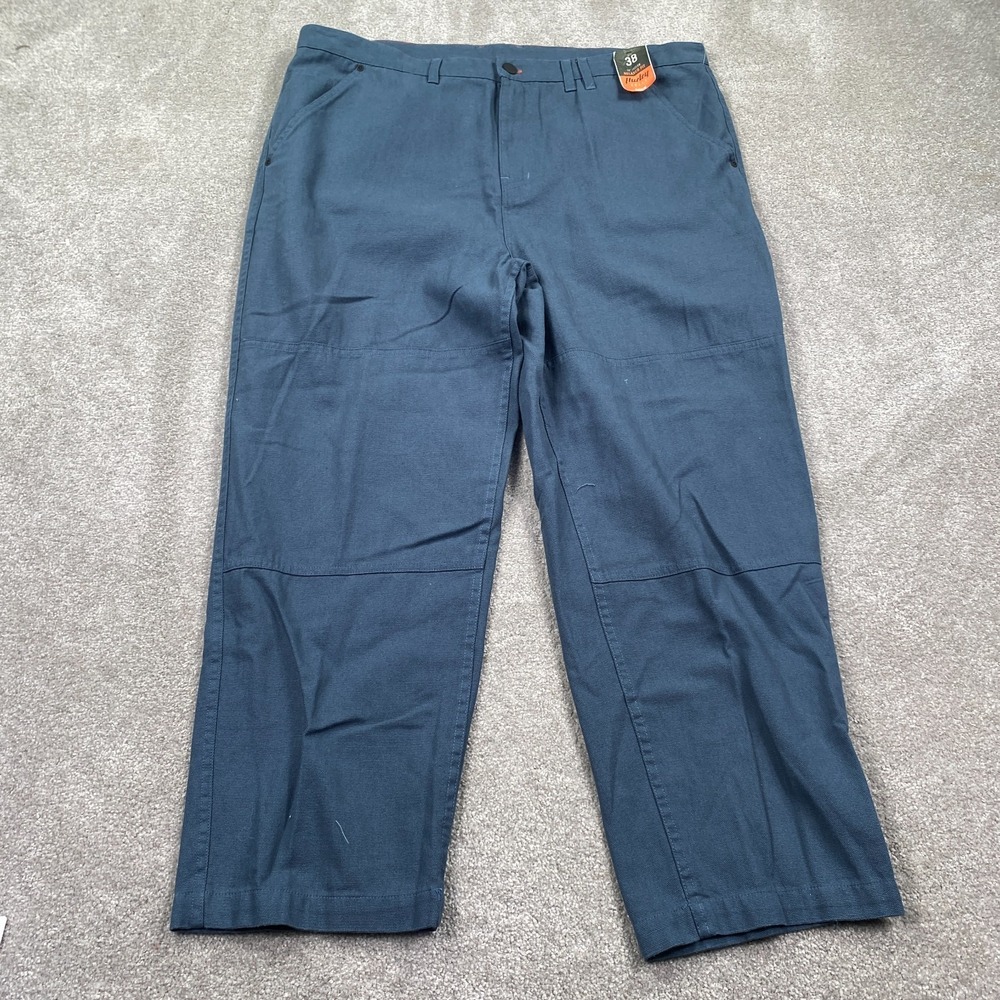 Hurley Built to Enjoy Industry Relaxed Fit Work Pants Men's Size 38 Blue